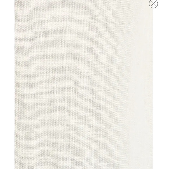 Theory linen tie front shirt. - Picture 3 of 12